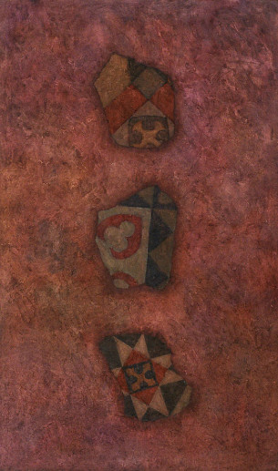 óleo sobre tela
165 x 100 cm.