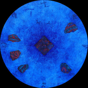 óleo sobre tela
Ø 50 cm